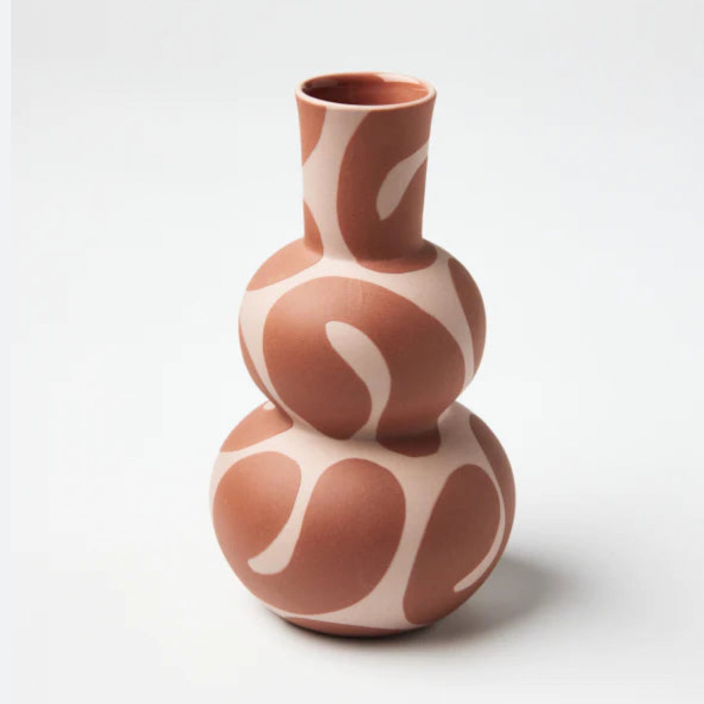 Happy Vase - Terracotta Curls