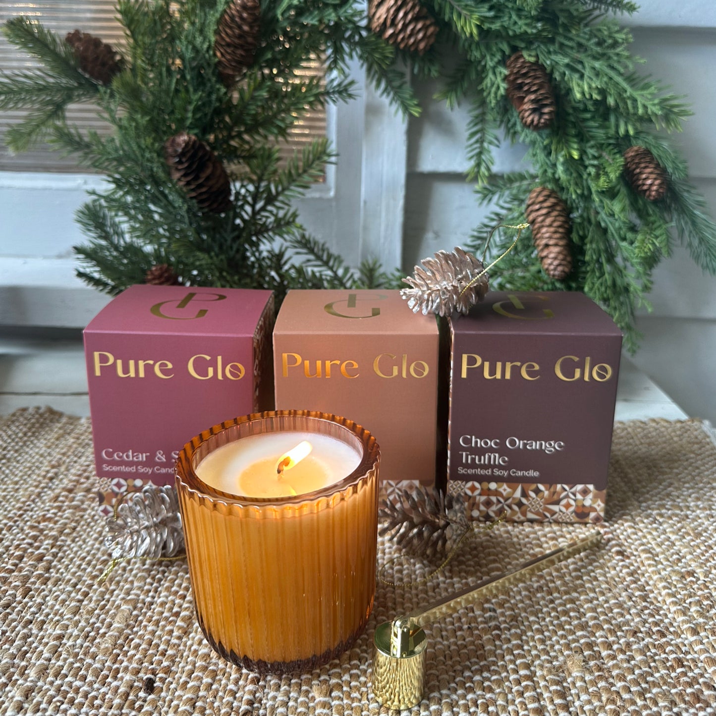 Pure Glo Christmas Candles