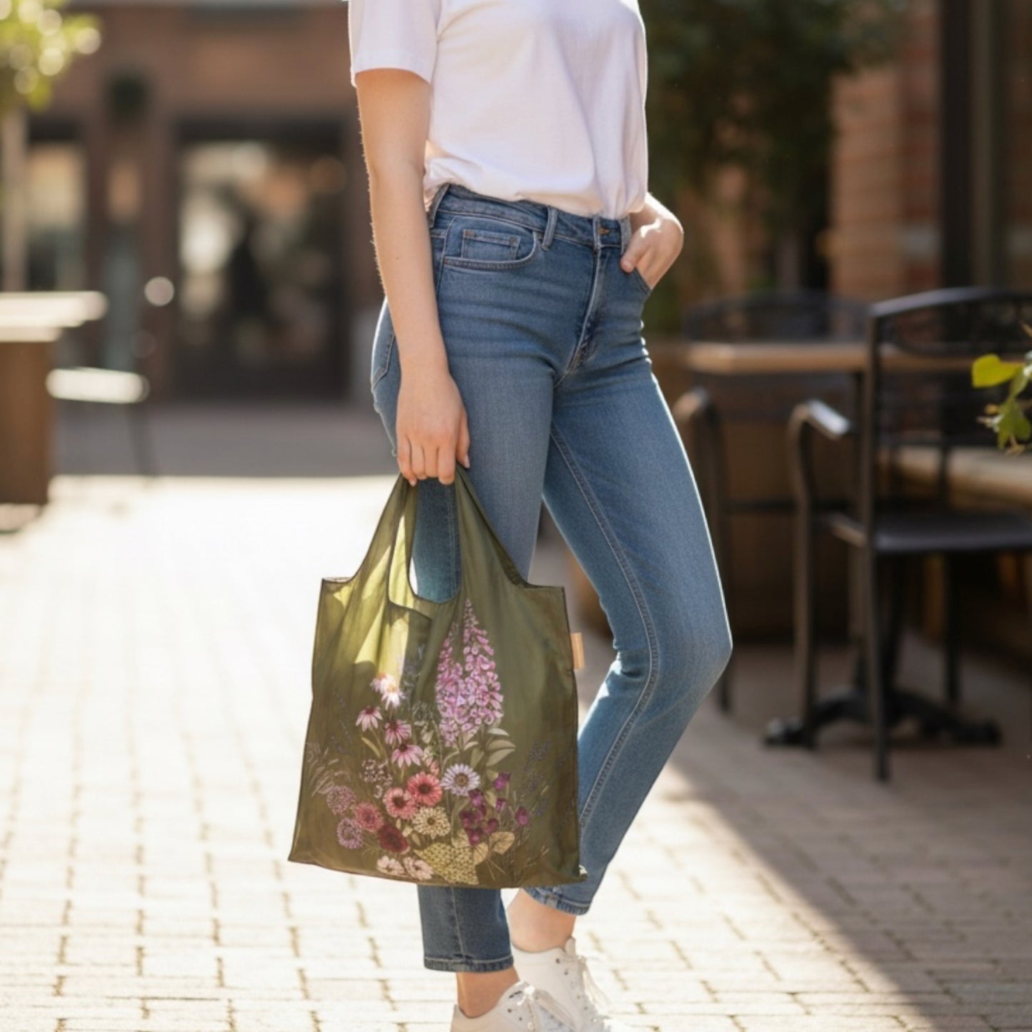 Wildflower Reusable Bag