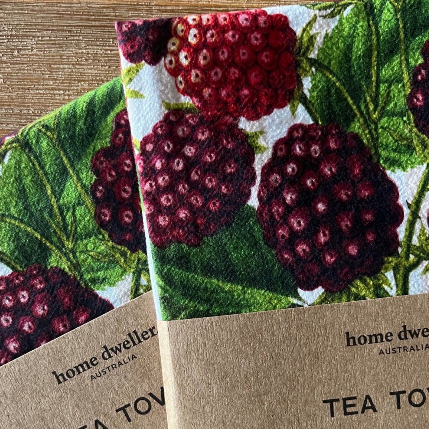 Berries Art Tea Towel