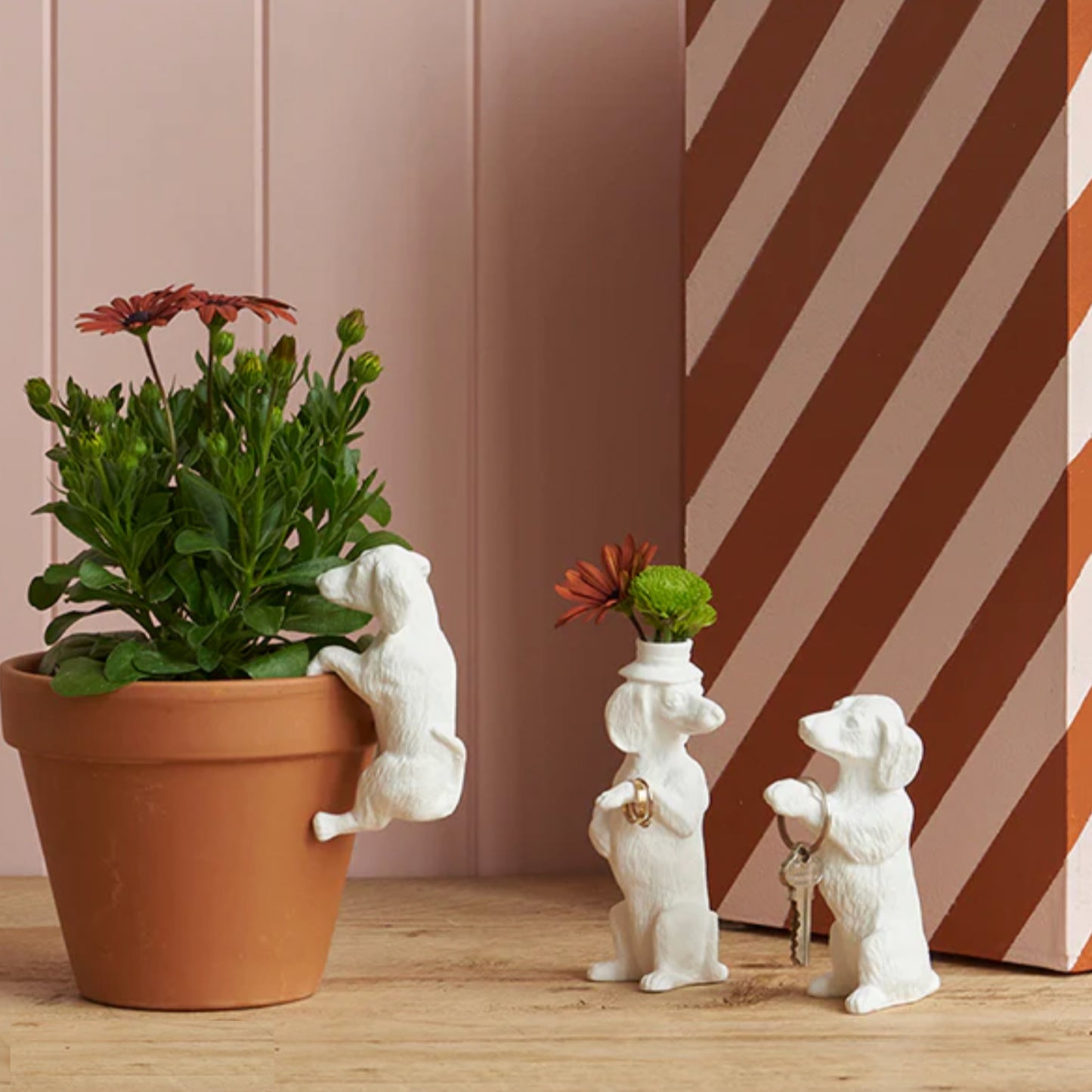 Dachshund Ring Holder and Vase