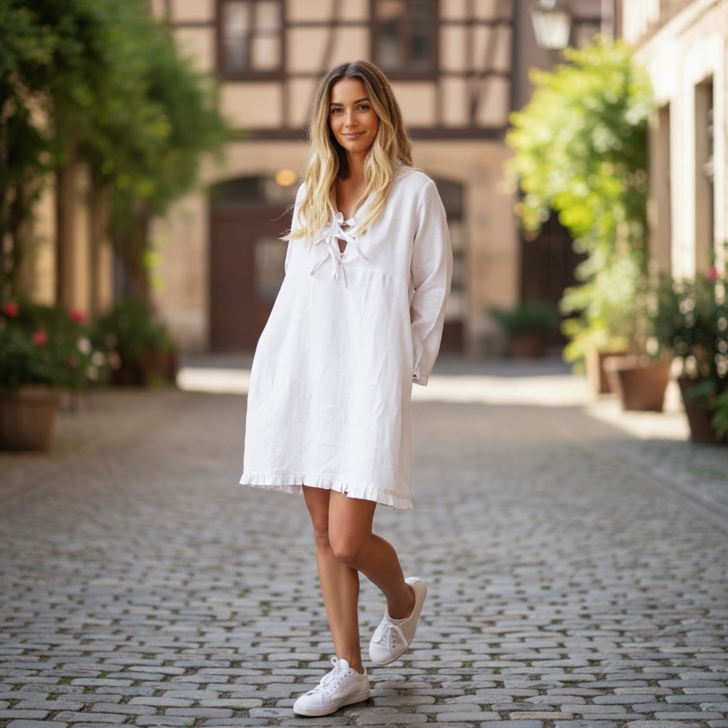 Misti Linen Dress