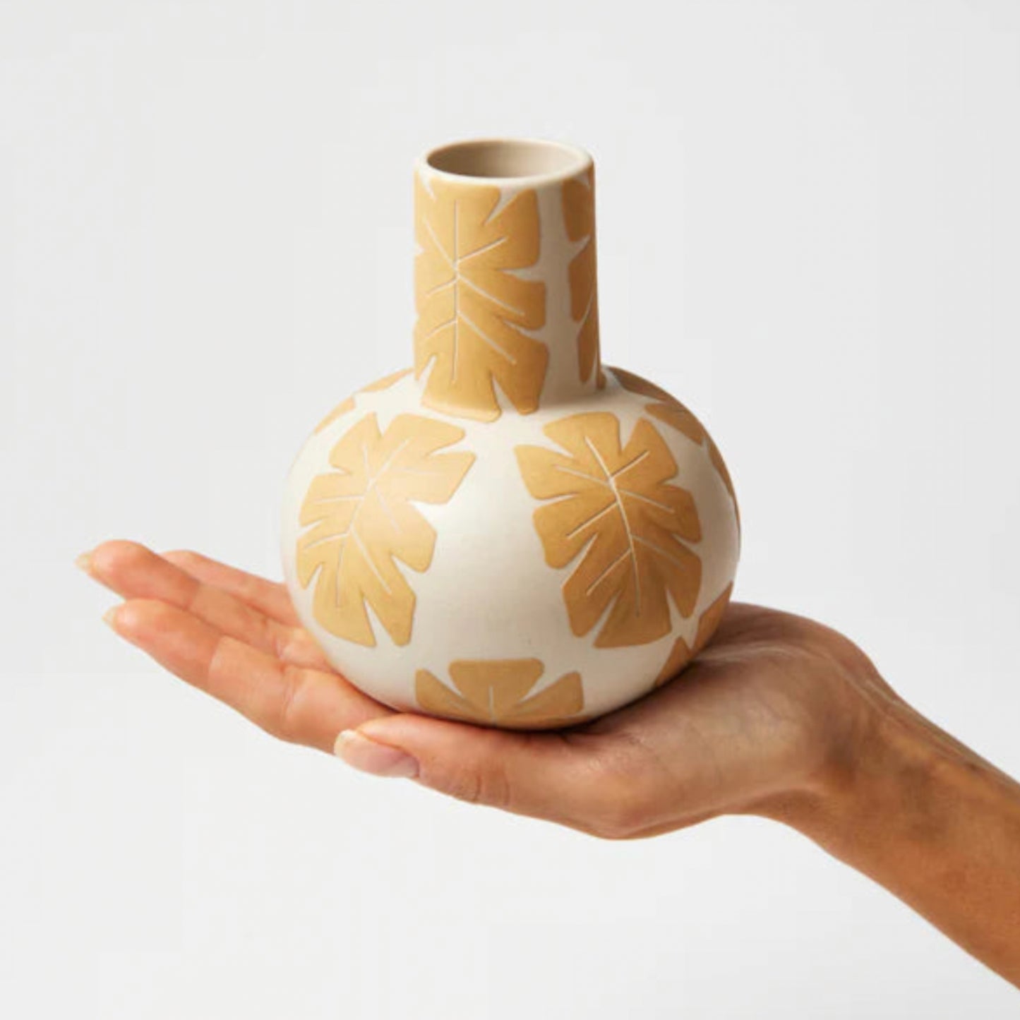 Happy Vase - Golden Palm