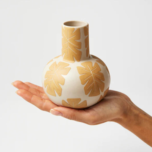 Happy Vase - Golden Palm