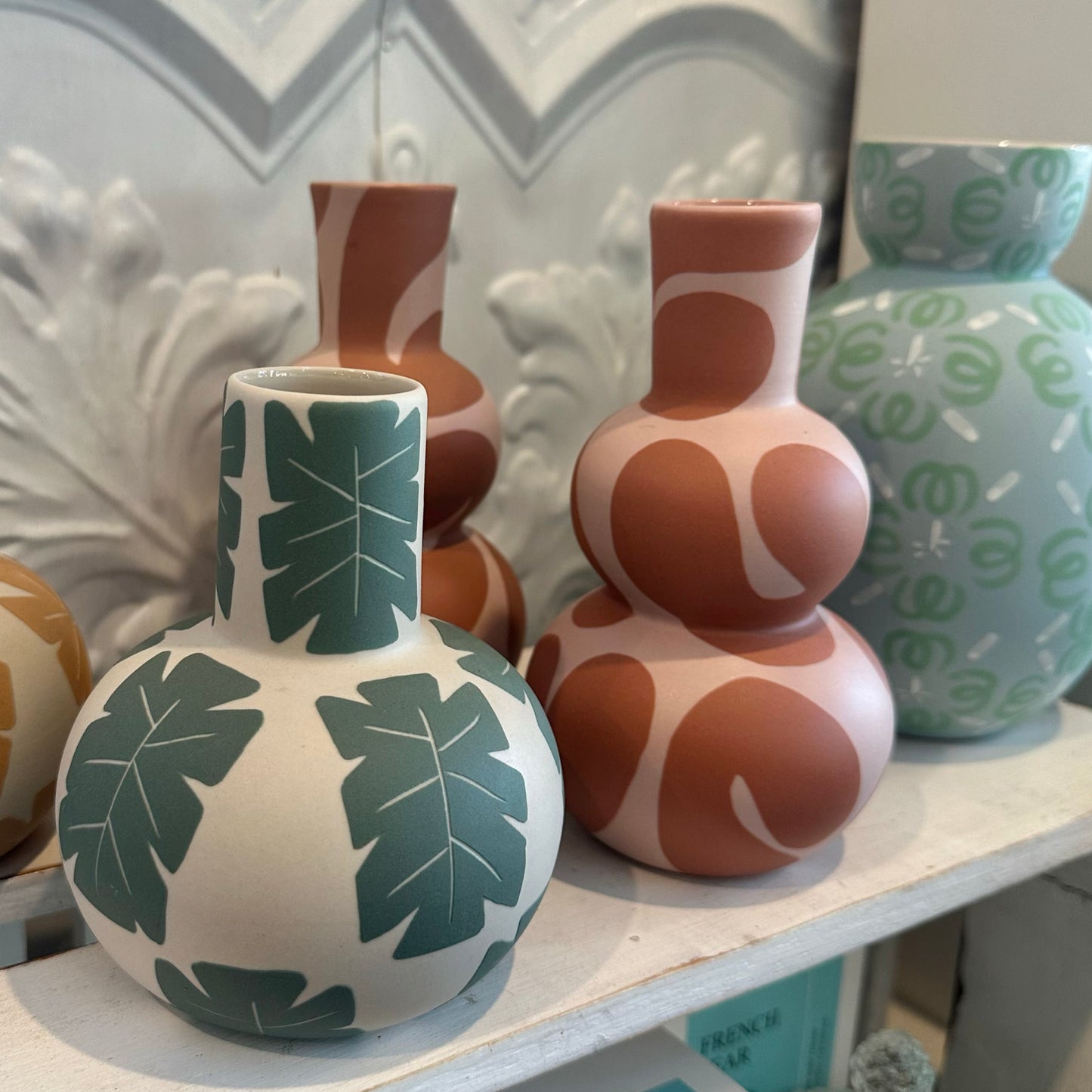 Happy Vase - Green Palm