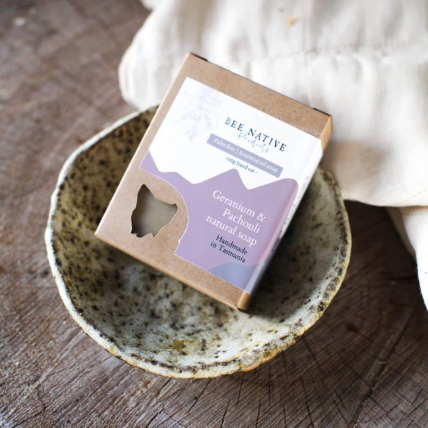 Geranium and Patchouli Coconut Milk Soap Bar