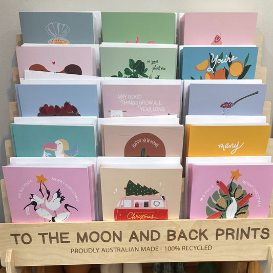 To The Moon and Back Cards