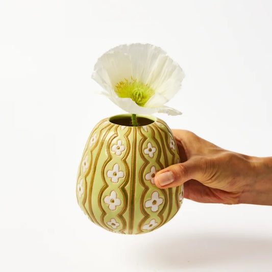Pollen Vase Vintage Green
