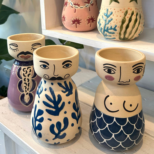 Jones & Co Character Vase