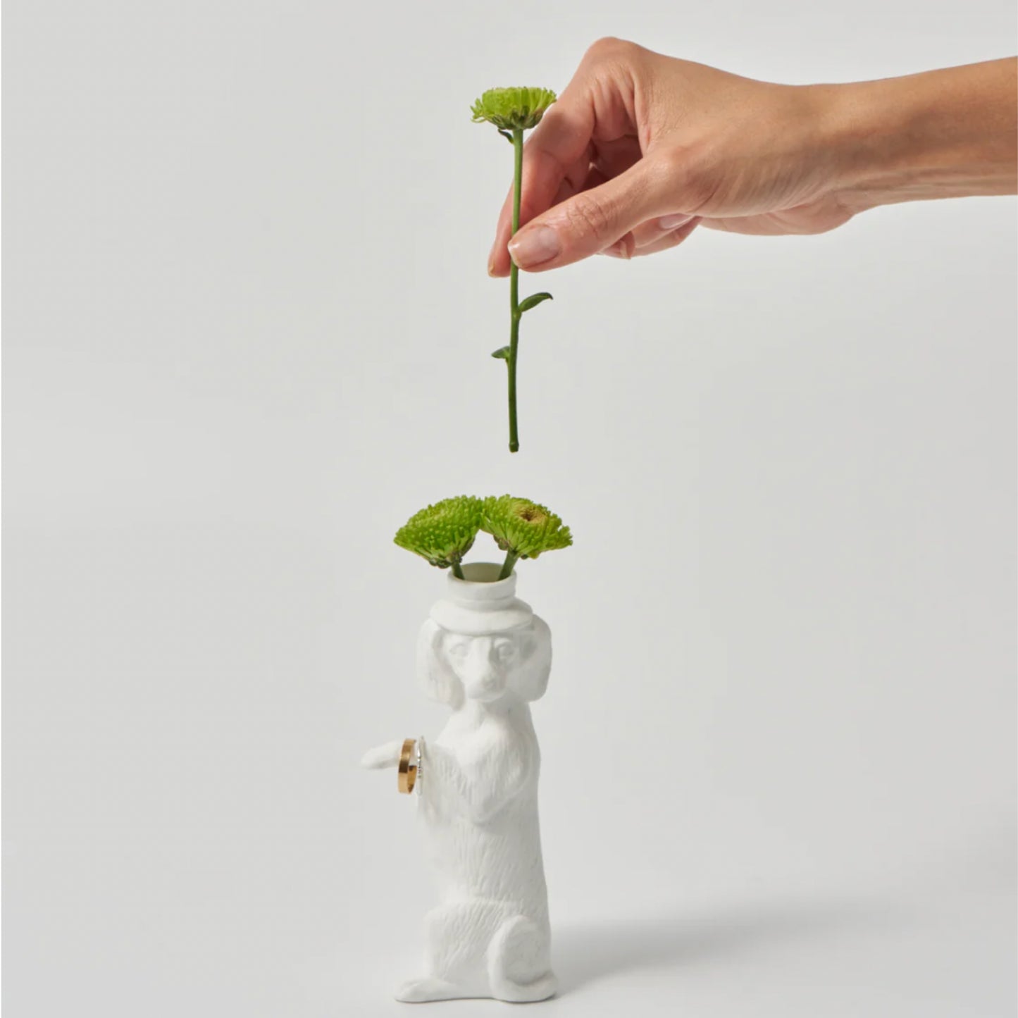 Dachshund Ring Holder and Vase