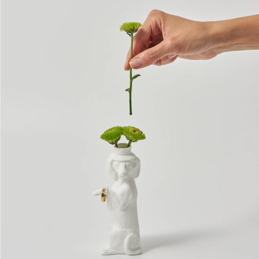 Dachshund Ring Holder and Vase