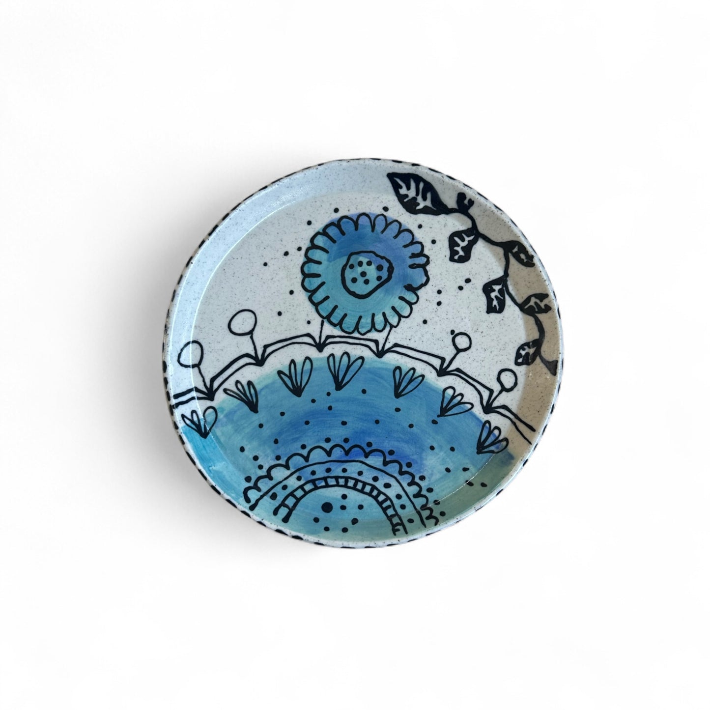 P Koehn-Meme Stoneware Plate large