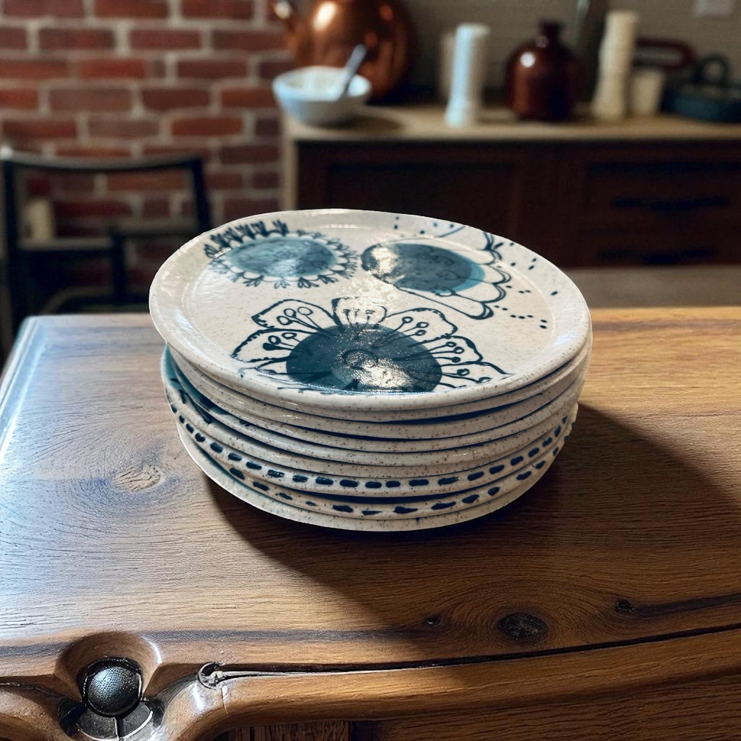 P Koehn-Meme Stoneware Plate large