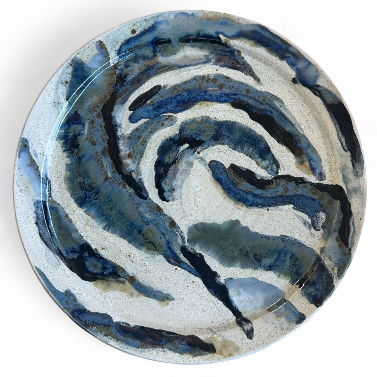 P Koehn-Meme Stoneware Splosh Platter