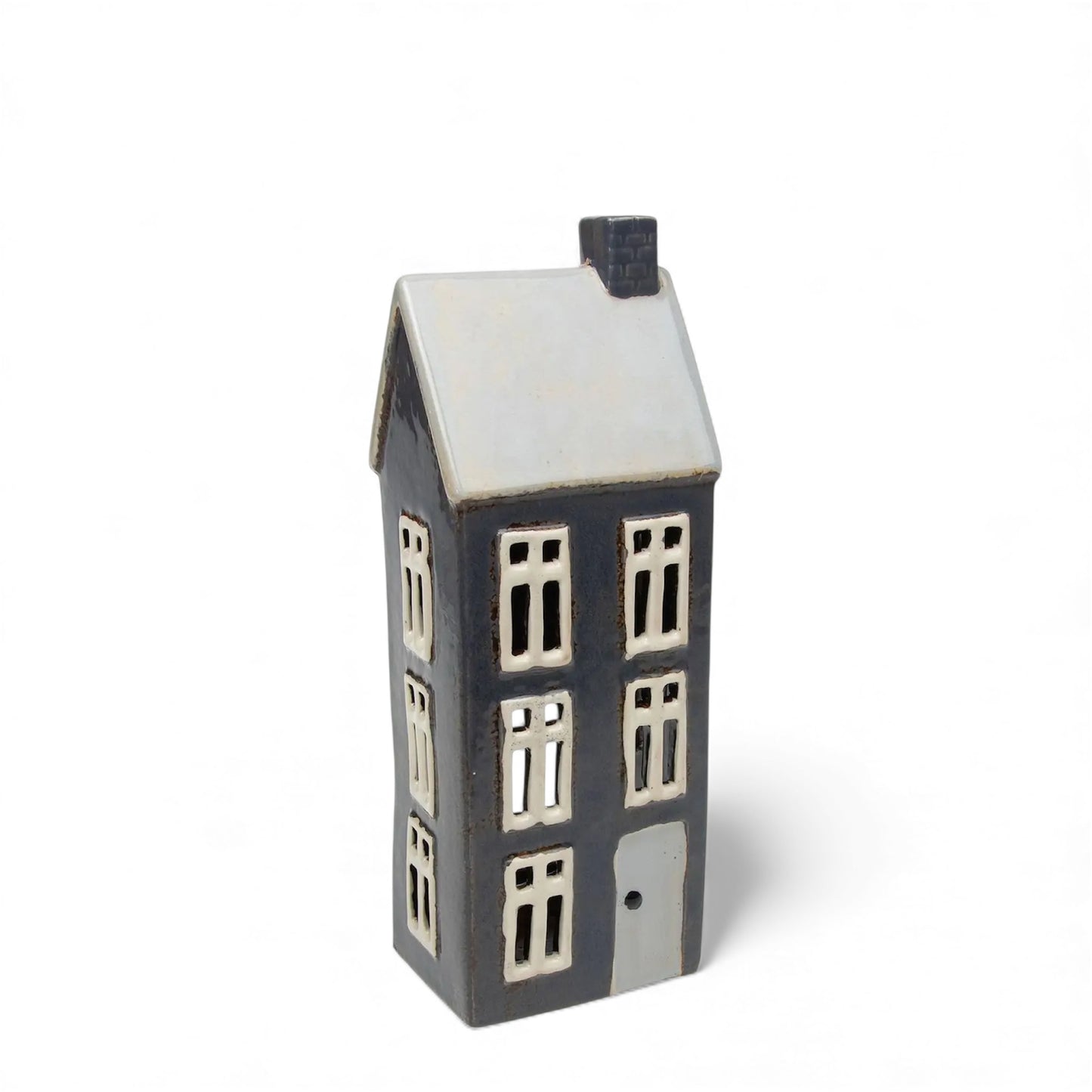 Slate Blue House Tealight