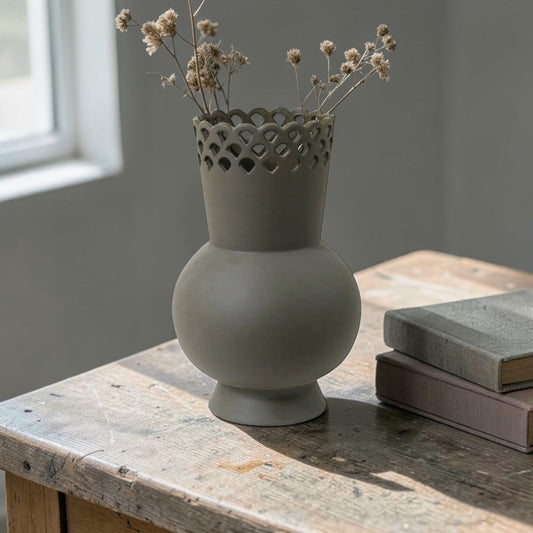 Peacock Bulb Vase