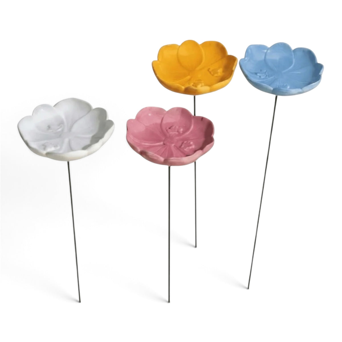 Flower Bird/Bee Bath Stakes